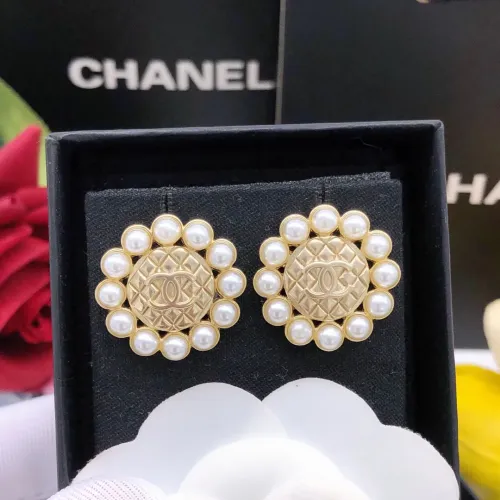 Chanel Earrings For Women #1407252 $25.00 USD, Wholesale Replica Chanel Earrings