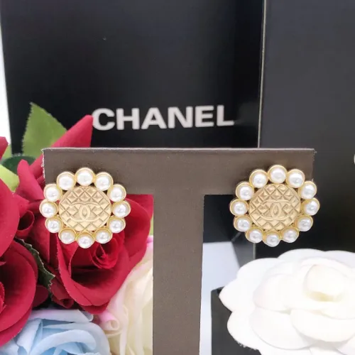 Replica Chanel Earrings For Women #1407252 $25.00 USD for Wholesale