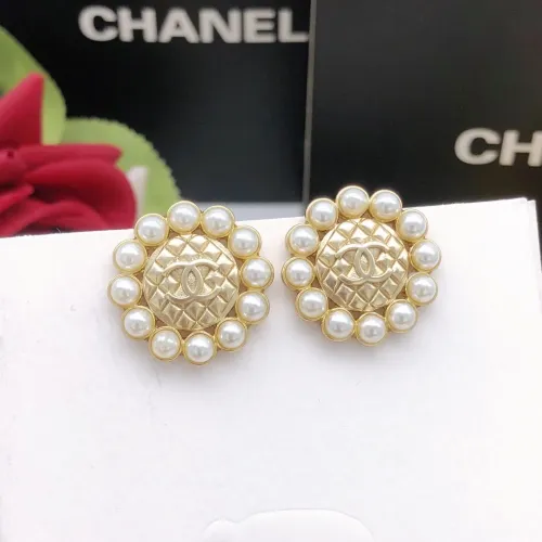 Replica Chanel Earrings For Women #1407252 $25.00 USD for Wholesale