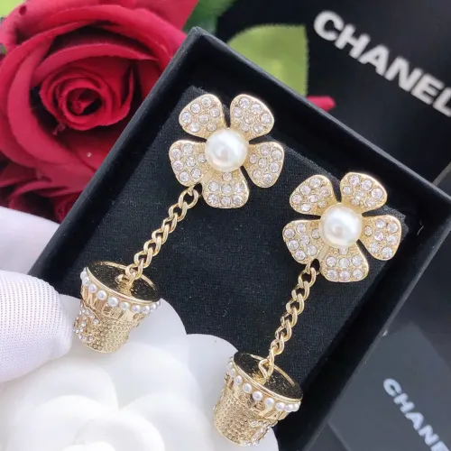 Replica Chanel Earrings For Women #1407257 $27.00 USD for Wholesale