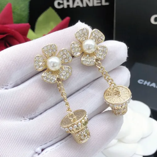 Replica Chanel Earrings For Women #1407257 $27.00 USD for Wholesale