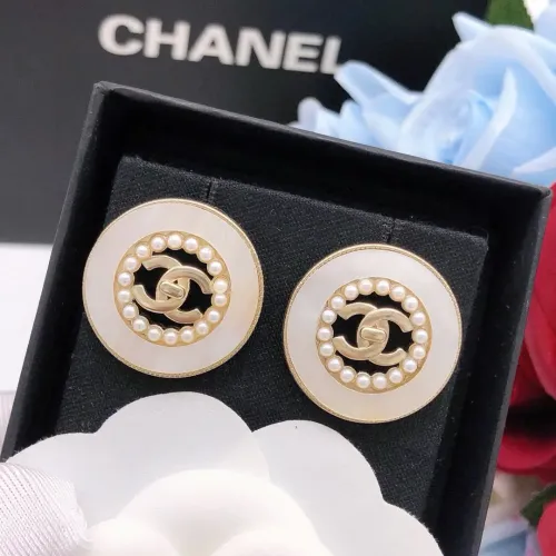 Replica Chanel Earrings For Women #1407259 $27.00 USD for Wholesale