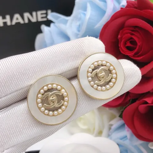 Replica Chanel Earrings For Women #1407259 $27.00 USD for Wholesale