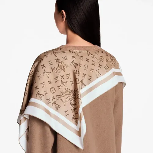 Replica Louis Vuitton LV Hoodies Long Sleeved For Women #1407274 $80.00 USD for Wholesale