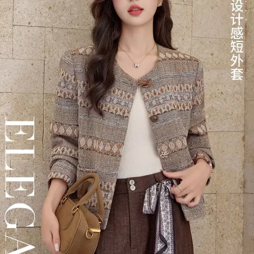 Replica Valentino Jackets Long Sleeved For Women #1407287 $76.00 USD for Wholesale