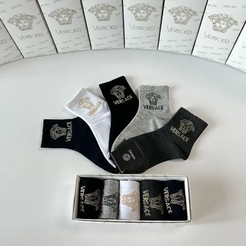 Replica Versace Socks #1407326 $27.00 USD for Wholesale