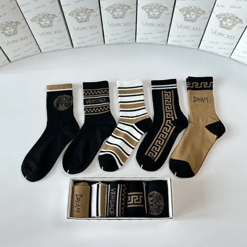 Versace Socks #1407327 $29.00 USD, Wholesale Replica Versace Socks