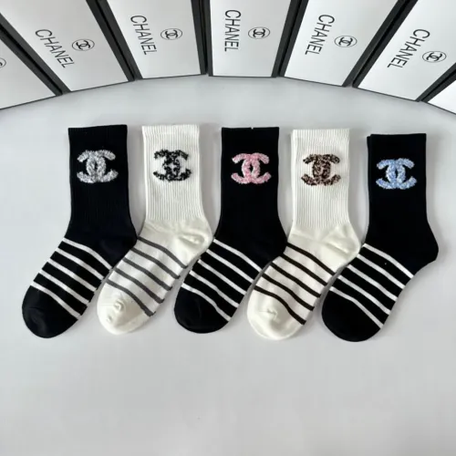 Replica Chanel Socks #1407333 $29.00 USD for Wholesale