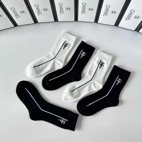 Replica Chanel Socks #1407334 $29.00 USD for Wholesale
