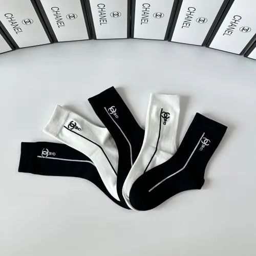 Replica Chanel Socks #1407334 $29.00 USD for Wholesale