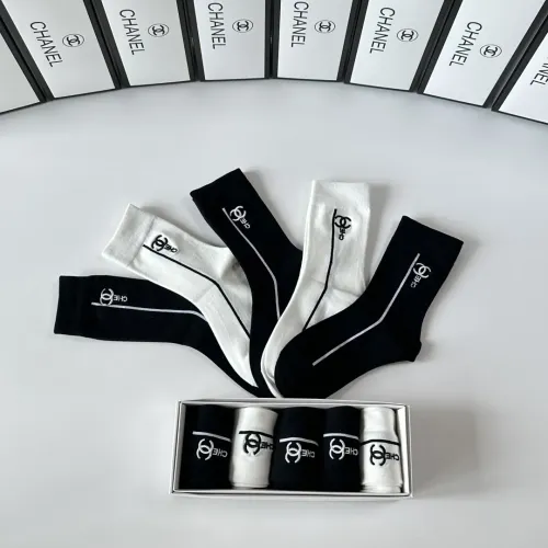 Replica Chanel Socks #1407334 $29.00 USD for Wholesale