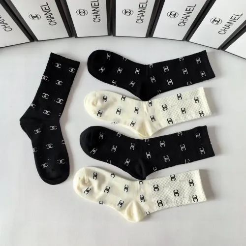 Replica Chanel Socks #1407335 $29.00 USD for Wholesale