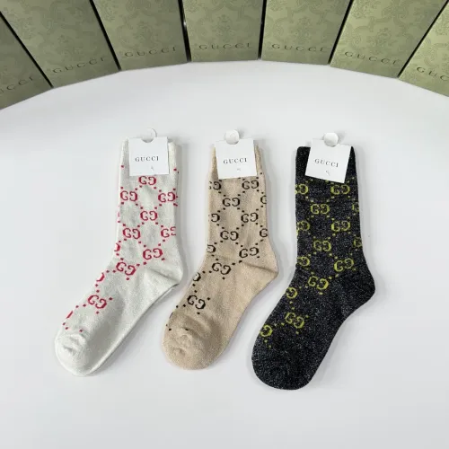 Gucci Socks #1407336 $29.00 USD, Wholesale Replica Gucci Socks