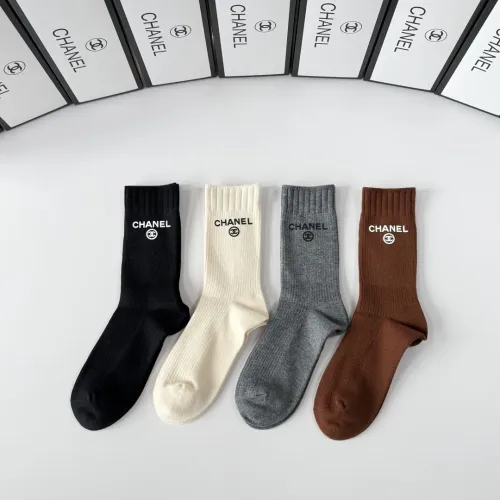 Replica Chanel Socks #1407348 $36.00 USD for Wholesale