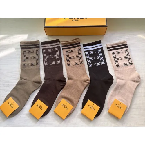 Fendi Socks #1407349 $29.00 USD, Wholesale Replica Fendi Socks