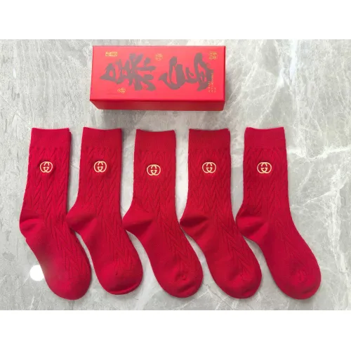 Gucci Socks #1407356 $29.00 USD, Wholesale Replica Gucci Socks