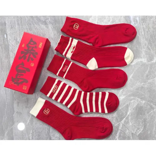 Replica Gucci Socks #1407357 $29.00 USD for Wholesale