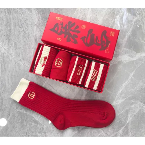 Replica Gucci Socks #1407357 $29.00 USD for Wholesale