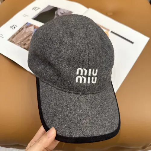 MIU MIU Caps #1407372 $29.00 USD, Wholesale Replica MIU MIU Caps