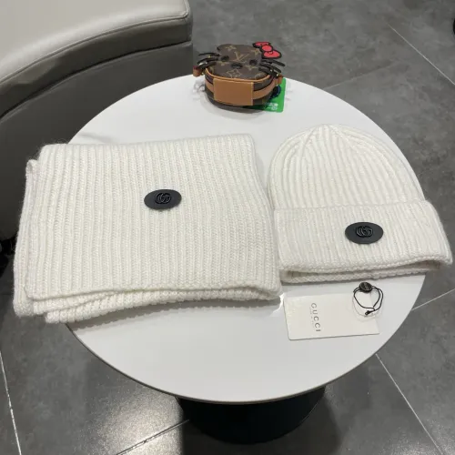 Gucci Hat and Scarf Set #1407385 $64.00 USD, Wholesale Replica Gucci Hat and Scarf and Glove Set