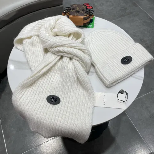 Replica Gucci Hat and Scarf Set #1407385 $64.00 USD for Wholesale