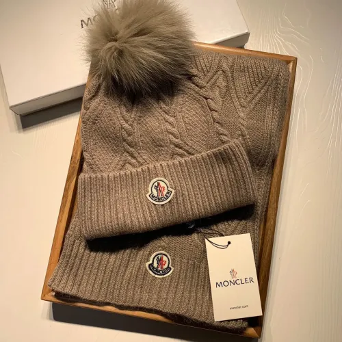 Moncler Hat and Scarf Set #1407406 $60.00 USD, Wholesale Replica Moncler Hat and Scarf and Glove Set