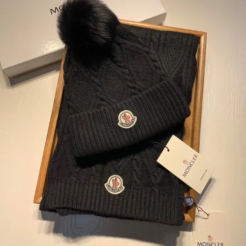 Moncler Hat and Scarf Set #1407412 $60.00 USD, Wholesale Replica Moncler Hat and Scarf and Glove Set