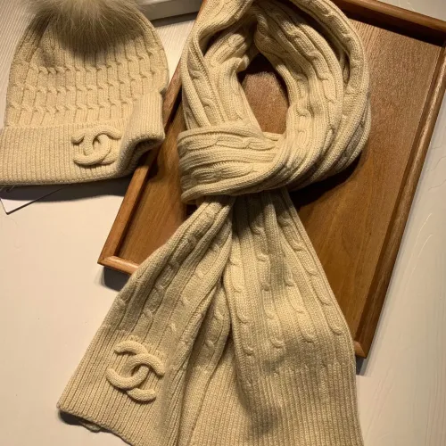 Replica Chanel Hat and Scarf Set #1407443 $68.00 USD for Wholesale