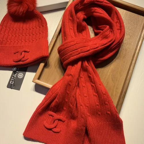 Replica Chanel Hat and Scarf Set #1407444 $68.00 USD for Wholesale