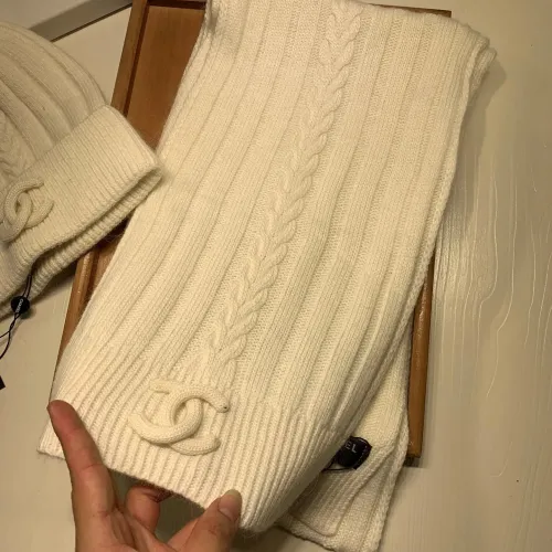 Replica Chanel Hat and Scarf Set #1407453 $64.00 USD for Wholesale