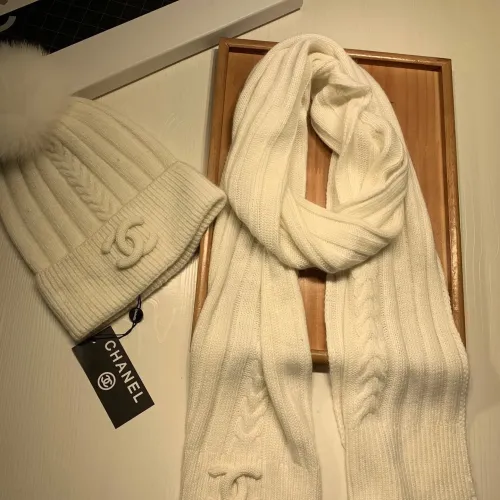 Replica Chanel Hat and Scarf Set #1407453 $64.00 USD for Wholesale