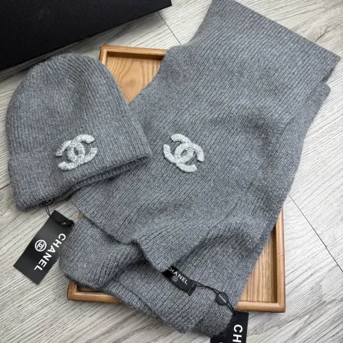Replica Chanel Hat and Scarf Set #1407470 $52.00 USD for Wholesale