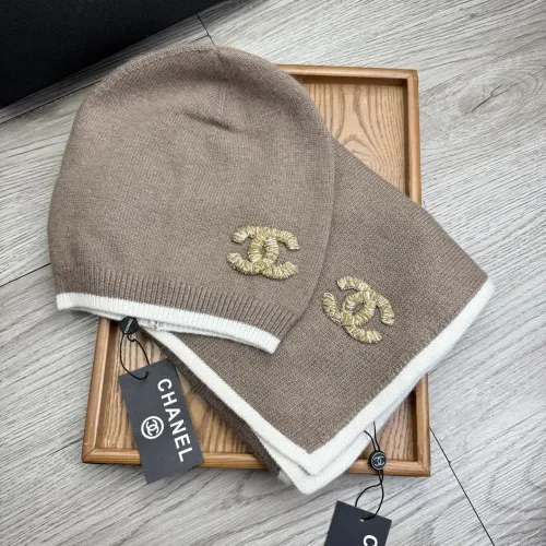 Replica Chanel Hat and Scarf Set #1407479 $52.00 USD for Wholesale