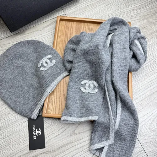 Replica Chanel Hat and Scarf Set #1407480 $52.00 USD for Wholesale