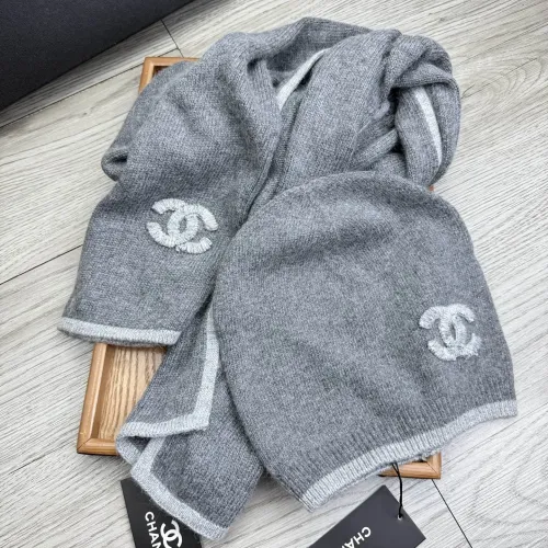 Replica Chanel Hat and Scarf Set #1407480 $52.00 USD for Wholesale