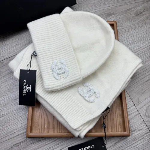 Replica Chanel Hat and Scarf Set #1407486 $52.00 USD for Wholesale