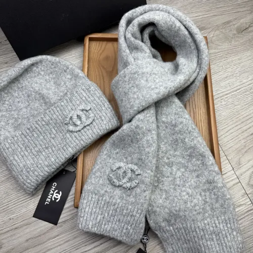 Replica Chanel Hat and Scarf Set #1407487 $52.00 USD for Wholesale