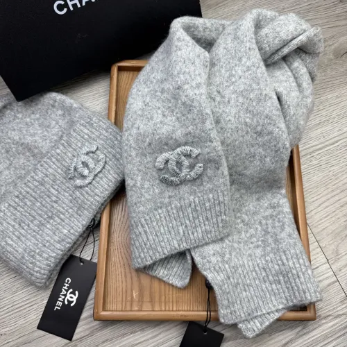 Replica Chanel Hat and Scarf Set #1407487 $52.00 USD for Wholesale