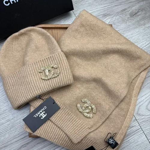 Chanel Hat and Scarf Set #1407488 $52.00 USD, Wholesale Replica Chanel Hat and Scarf and Glove Set