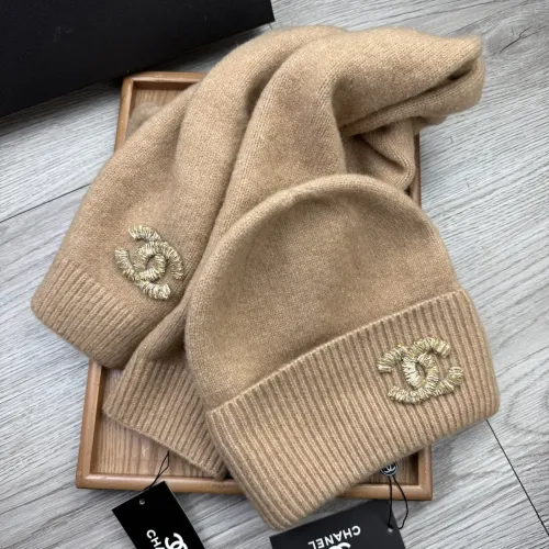 Replica Chanel Hat and Scarf Set #1407488 $52.00 USD for Wholesale
