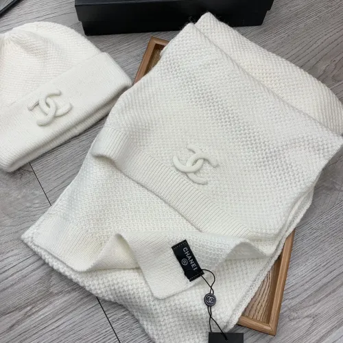 Replica Chanel Hat and Scarf Set #1407490 $52.00 USD for Wholesale