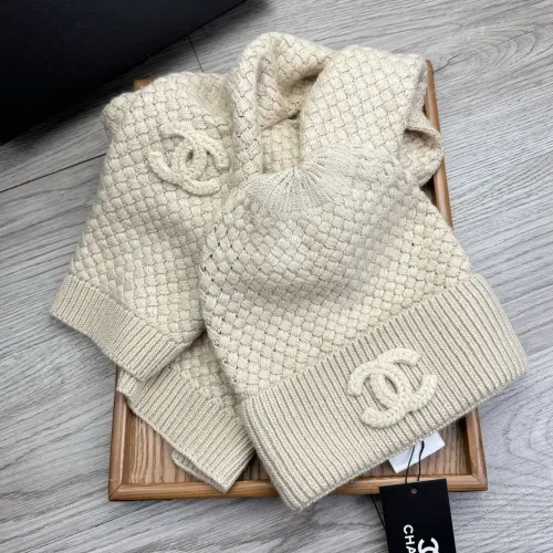 Replica Chanel Hat and Scarf Set #1407495 $52.00 USD for Wholesale