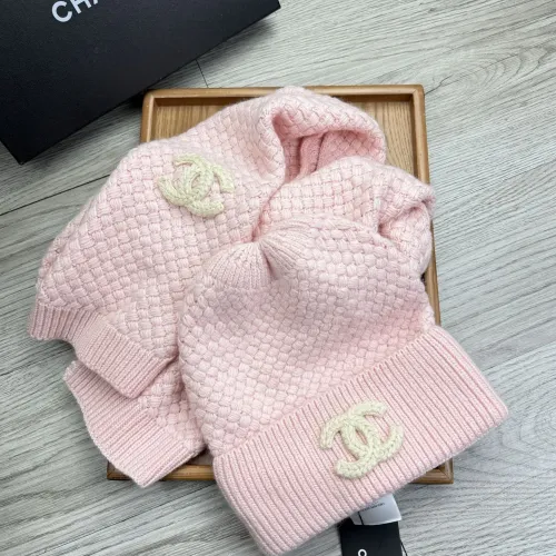 Replica Chanel Hat and Scarf Set #1407496 $52.00 USD for Wholesale