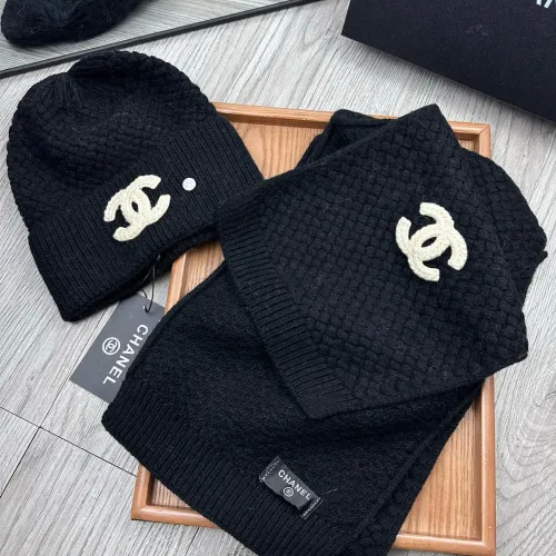 Replica Chanel Hat and Scarf Set #1407498 $52.00 USD for Wholesale