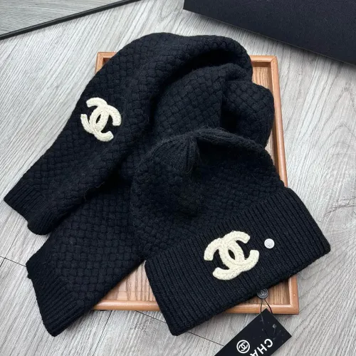 Replica Chanel Hat and Scarf Set #1407498 $52.00 USD for Wholesale