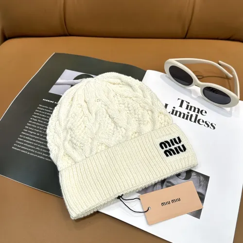 Replica MIU MIU Hat and Scarf Set #1407499 $64.00 USD for Wholesale