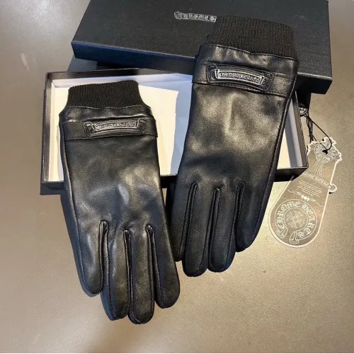 Chrome Hearts Gloves For Women #1407535 $48.00 USD, Wholesale Replica Chrome Hearts Gloves