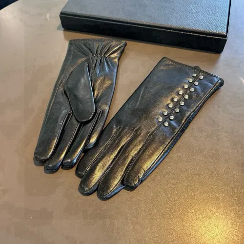 Replica Chrome Hearts Gloves For Women #1407536 $48.00 USD for Wholesale