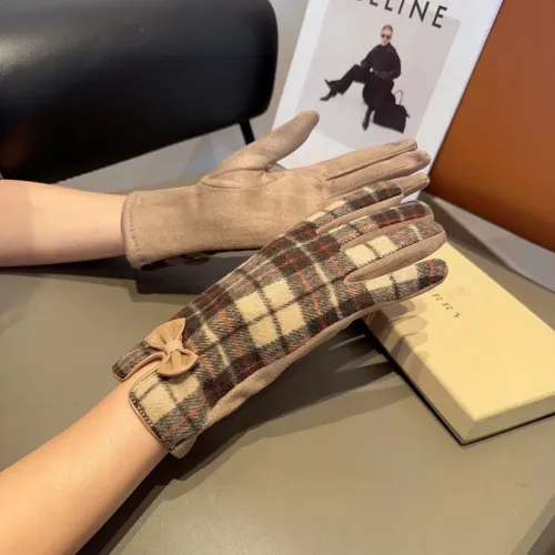 Replica Burberry Gloves #1407560 $38.00 USD for Wholesale