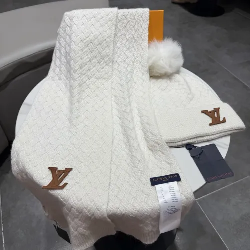 Replica Louis Vuitton LV Hat and Scarf Set #1407585 $68.00 USD for Wholesale